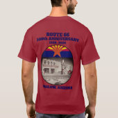Route 66 Centennial Winslow Arizona Back T-shirt (Achterkant)