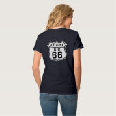 Route 66 - Chemise T-shirt (Dos entier)