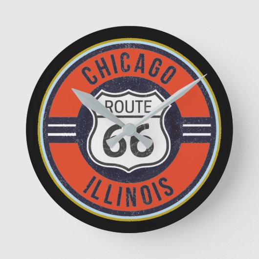 ROUTE 66 CHICAGO - Horloge (Recto)