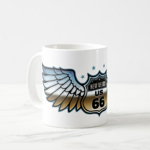 Route 66 Chrome Wing NM Koffiemok