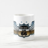 Route 66 Chrome Wing NM Koffiemok (Center)