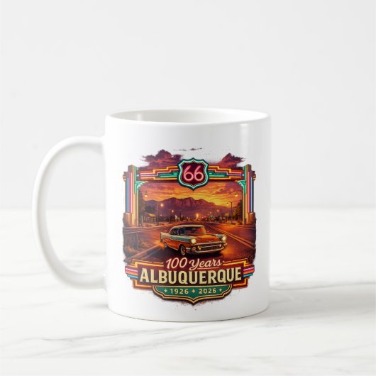 Route 66 Coffee Mug (Gauche)