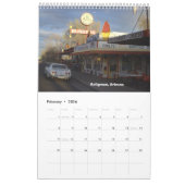 Route 66 - Datum begint wanneer u het koopt Kalender (Feb 2026)