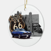 Route 66 de Scène van de Dienst Keramisch Ornament (Links)
