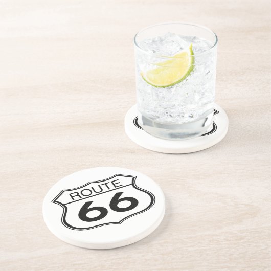 Route 66 - Dessous de verre (Côté)