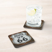 Route 66 Dessous de verre (Côté Droit)
