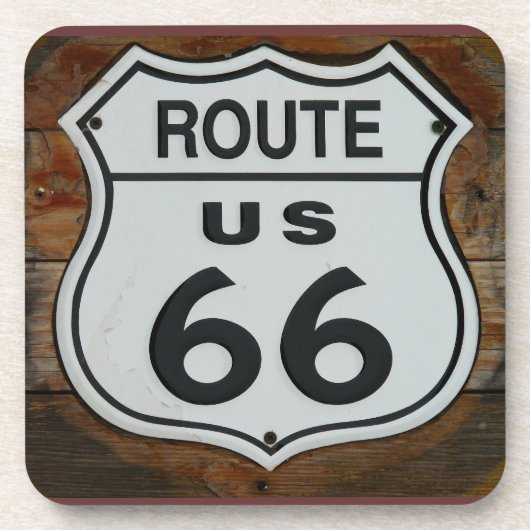 Route 66 Dessous de verre (Devant)