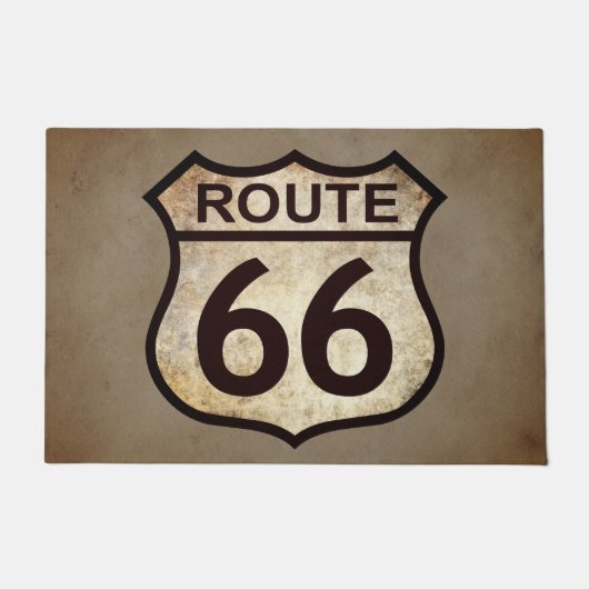 Route 66 deurmat (Voorkant)