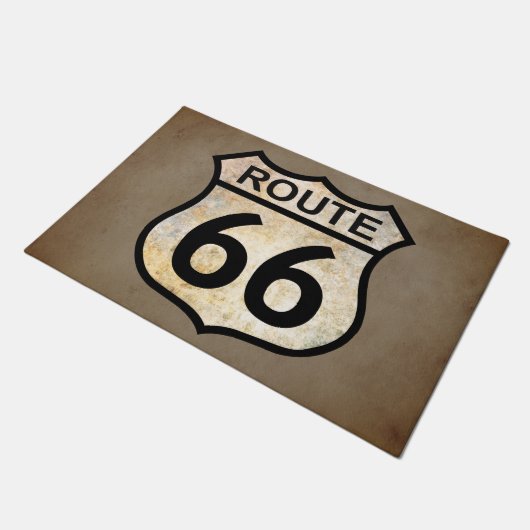 Route 66 doormat deurmat (Schuin)