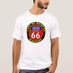 ROUTE 66 FLAGSTAFF ARIZONA T-SHIRT