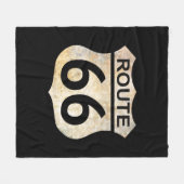 Route 66 fleece deken (Voorkant (Horizontaal))
