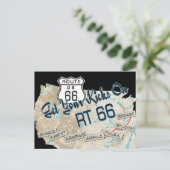 route 66 giften briefkaart (Staand voorkant)