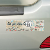 route 66 giften bumpersticker (Op auto)