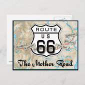 route 66 giften na kaart 2 (Voorkant / Achterkant)
