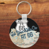 route 66 giften sleutelhanger (Voorkant)