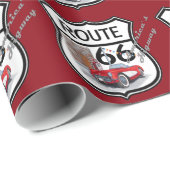 Route 66 Gifts Cadeaupapier (Rol Hoek)