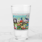 ROUTE 66 GLAS (Voorkant)