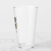 Route 66 Glass zonder jouw naam, datum of andere t Glas (Links)