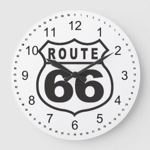 Route 66 grote klok