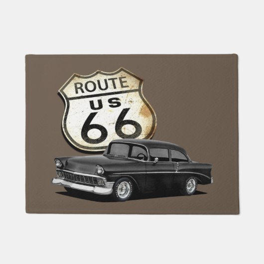 Route 66 Hardtop Deurmat (Voorkant)
