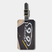 Route 66 Highway marker, Arizona Bagagelabel (Voorkant verticaal)