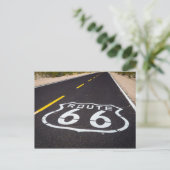 Route 66 Highway marker, Arizona Briefkaart (Staand voorkant)