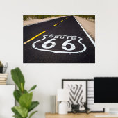 Route 66 Highway marker, Arizona Poster (Thuiskantoor)