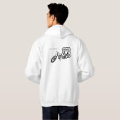 Route 66 Hoodie met capuchon (Achterkant volledig)