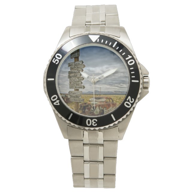 route 66 horloge (Voorkant)