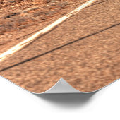 Route 66 in de woestijn poster (Hoek)