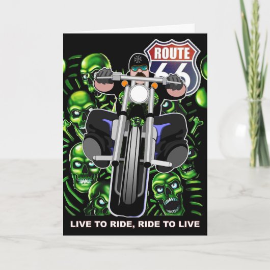 ROUTE-66 KAART (Voorkant)