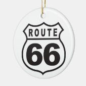 Route 66 keramisch ornament (Links)