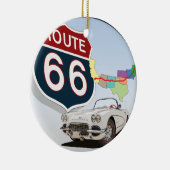 Route 66 keramisch ornament (Rechts)