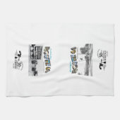 Route 66 Kitchen Tea Towel Theedoek (Horizontaal)