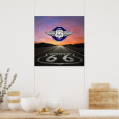 Route 66 -  / Klassiek - SRF Poster (Keuken)