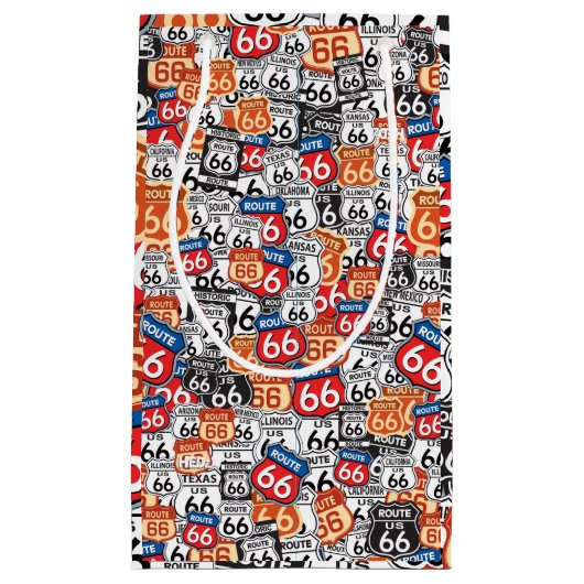 Route 66 klein cadeauzakje (Voorkant)