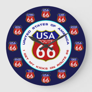 Route 66 Klok