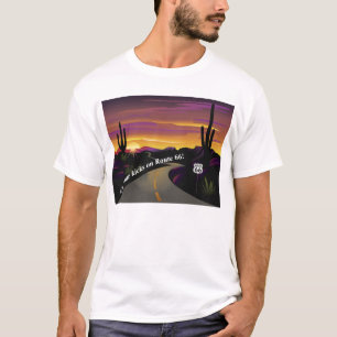 Route 66 krijgt Uw Kicks Basis T-shirt