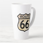 Route 66 latte mok (Rechterhoek)
