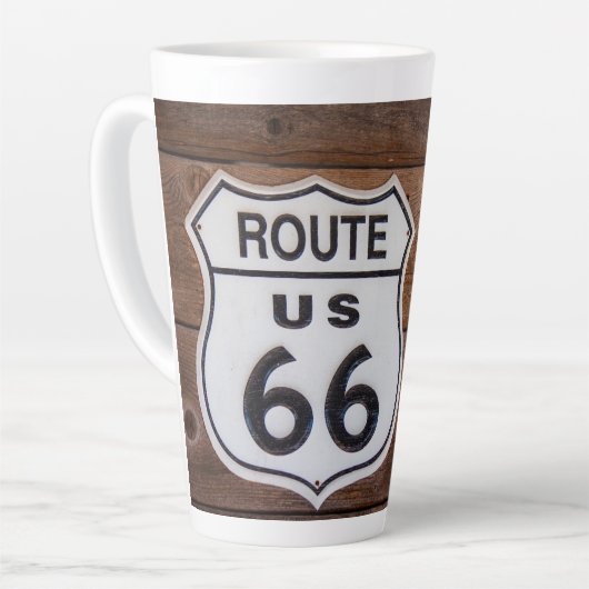 Route 66 latte mok (Linkerhoek)