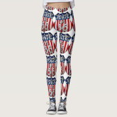 "ROUTE 66 LEGGINGS" LEGGINGS (Voorkant)
