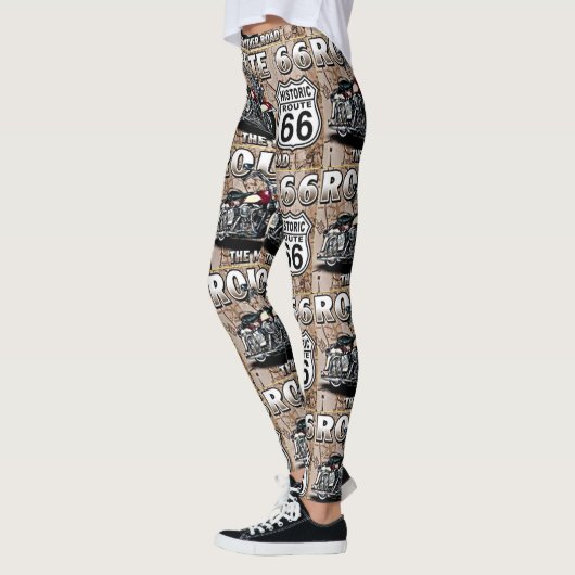 "ROUTE 66 LEGGINGS" LEGGINGS (Links)