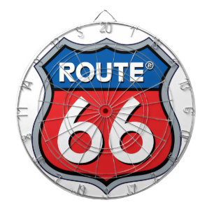 Route 66 Logo Dartbord