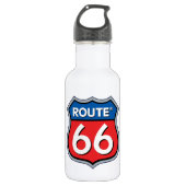 Route 66 Logo Waterfles (Voorkant)