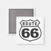 Route 66 magneet (Voorkant / Achterkant)