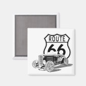 Route 66 magneet (Voorkant / Achterkant)