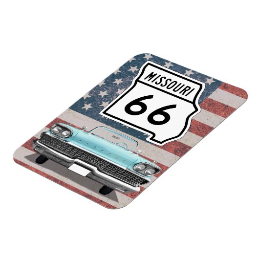 Route 66 Magnet (Côté Gauche)