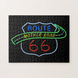 Route 66 Moeder Road Legpuzzel