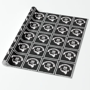 Route 66 Moeder Road Sign Gift Wrap Cadeaupapier