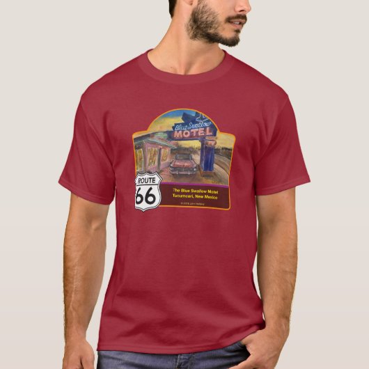 Route 66 mok t-shirt (Voorkant)